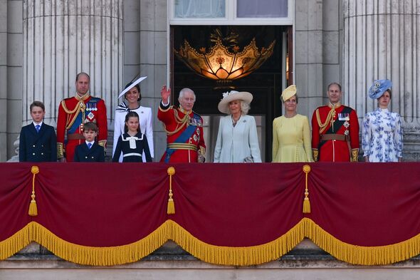 'Trooping the Colour' ceremony is held in London for the King's Birthday 'Trooping the Colour' ceremony is held in London for the King's Birthday